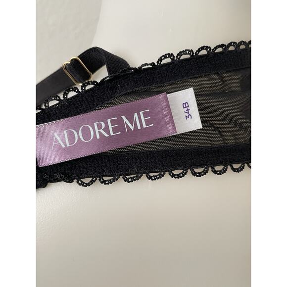 Adore Me Bra Lace Push Up Padded Underwire Lingerie - Picture 8 of 9